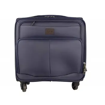 

Trolley business style suitcase with wheels 40x41x17 cm.
