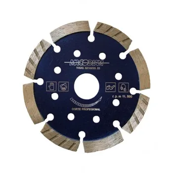 

CUTTING DISC PROFESSIONAL SEGMENTED 115 MMX10MM TURBO DIAM MACODIAM