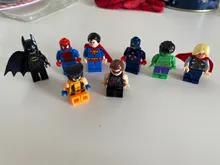 DISNEY-bloques de construcción de superhéroes, Thor, Spiderman, Hulk, figuras de acción, juguetes para niños, regalo de Navidad para niños