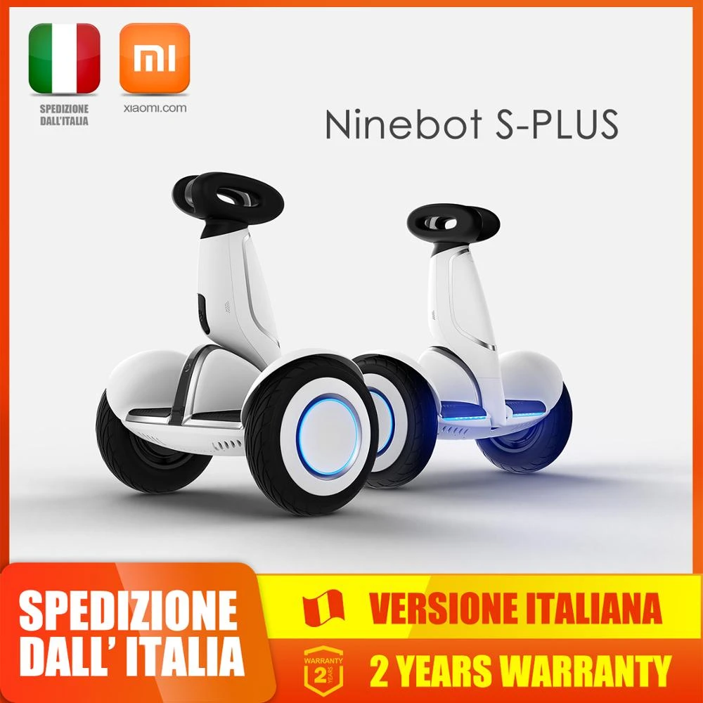 Xiaomi N4M340 Ninebot Plus Scooter Elettrico Auto Bilanciamento - Bianco -  AliExpress Sports \u0026 Entertainment