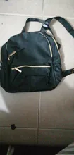 Mochila Oxford impermeable para mujer, bolso escolar negro para chicas adolescentes, gran capacidad, de viaje, 2019