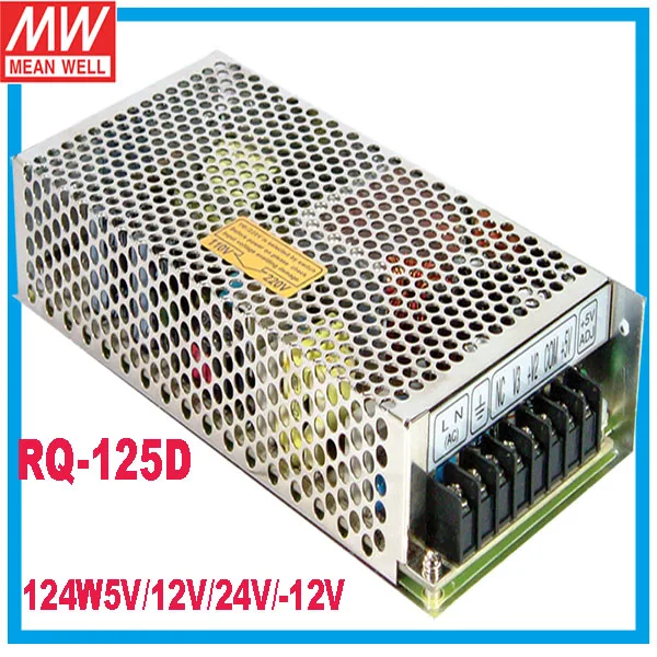 [Мощность Nex] означает хорошо RQ-125D meanwell RQ-125 124W на четыре выхода Импульсный