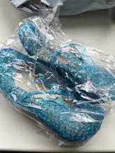 Zapatos de princesa individual para niñas pequeñas, Sandalias de tacón alto para fiesta de Cosplay, utillaje de rendimiento