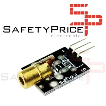 

Module LASER 5mW 6mm transmitter KY-008 650nm 5V Arduino