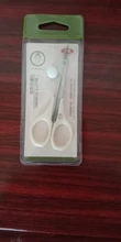 Eyebrow-Scissors Manicure Curved-Tip Stainless-Steel Makeup Small SEMBEM Slim