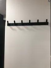 Coat-Rack Hook-Rail Towel Wall-Mounted Bathroom Robes Metal ROVOGO 6 with 3/4/5/6-hooks