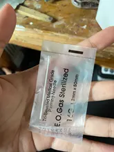 Agujas para Piercing de acero quirúrgico, agujas para Piercing corporal desechable, esterilizadas a Gas, maquillaje permanente, tatuaje, 100 Uds.