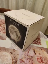 Desk-Lamp Night-Light Bedside Table 3d-Print Timeable Dropship Moon LED