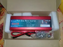 Sine-Wave-Inverter Voltage-Transformer-Power 3000W 220V Pure Led-Display 12V/24V To AC110V