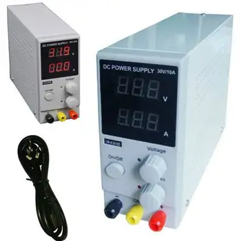 

Regulated Power Supply bench compact Slim Transformer adjustable current up to 30V 10A-Mini Version up to 10A