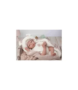 

Arias- Anna Reborn baby doll 40cm includes pacifier and blanket