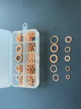 Gasket Washer Ring-Tool Accessories-Pack Sealing Boat Crush Copper New Hardware Sump