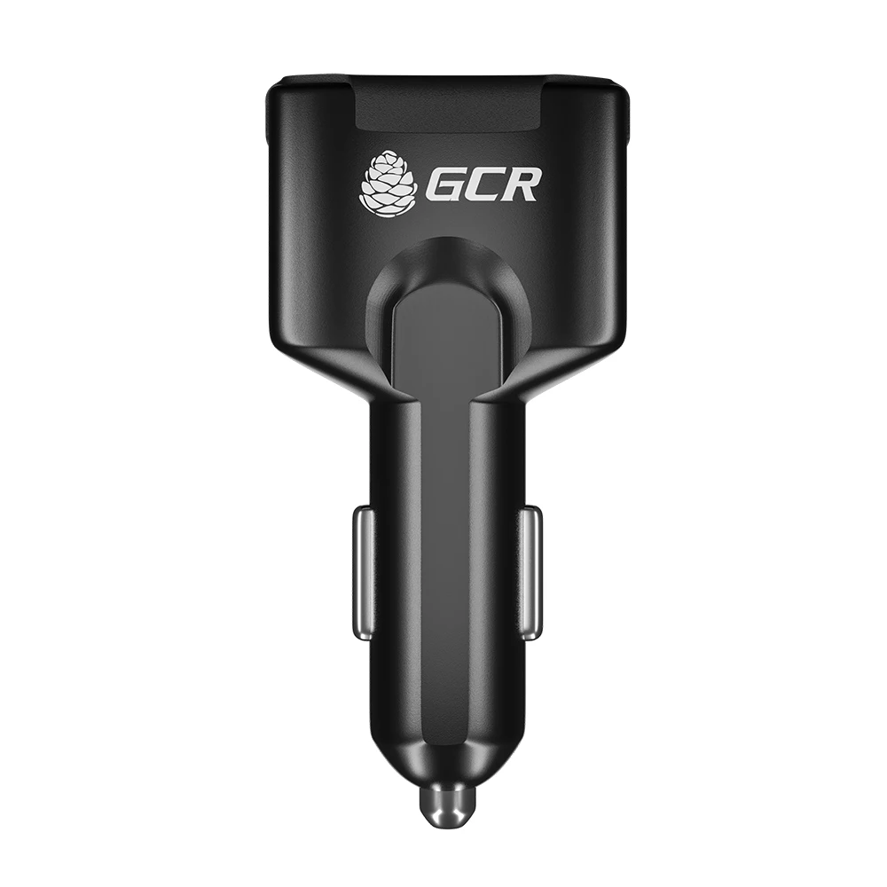 GCR Зарядное устройство в прикуриватель авто зарядка для телефона 4 USB port машину fast