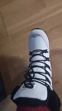 Moipheng-Botas de nieve de media caña para mujer, botines impermeables cómodos con cordones, calidad de abrigo, para invierno
