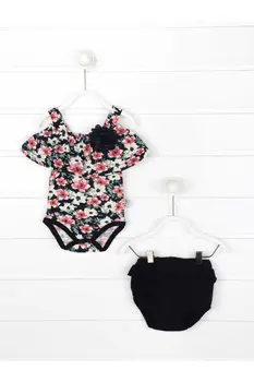 

Black Summer Baby Girl Panties and Jumpsuit