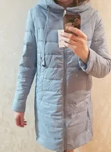 Women Jacket Spring-Collection Hood Designer MIEGOFCE Zipper with And Medium Knee-Length