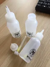 2 uds 50 punta de aguja ml de limpieza líquido transparente flujo de Alcohol dispensador de aceite de plástico de mano de botella limpiador DIY herramientas de reparación