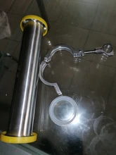 Pipe-Fittings Tri Clamp Silicon-Gasket Sanitary Spool-Tube-Ferrule Flange Length 38MM