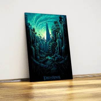 

The Lord of The Rings-Isengard-Metal Poster