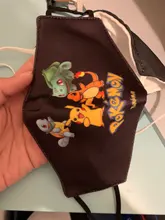 Adulto chico Cosplay Pokemon máscaras Pikachu Charizard bestia de Anime de dibujos animados Maska niño reutilizable a prueba de polvo boca lavable máscara de filtro