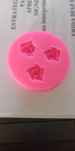 Fondant Silicone Mold Wedding-Cake-Decorating-Tools Chocolate Rose-Flowers 3d-Baking