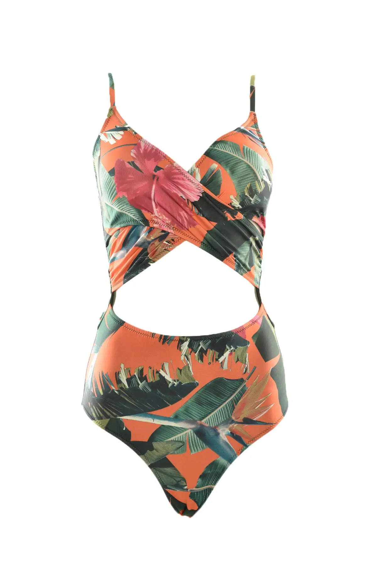 

Trendyol Leaf Decorated Articulated Gusset Swimwear TBESS20MA0031