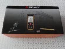 SNDWAY telémetro láser metro de distancia 120m 100m 40m electrónico ruleta buscador de rango trena de láser digital cinta de medir