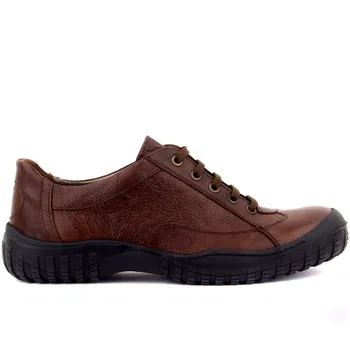 

Sail Lakers-Brown Leather Men 'S Casual Shoes