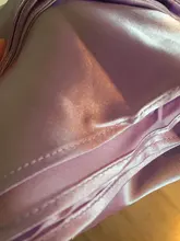 Mnealways18-falda de seda satinada para mujer, Falda larga de cintura alta, color púrpura, elegante, para oficina, Primavera, 2020