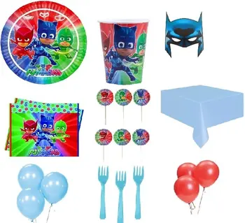

Pijamaskeliler Pj Masks Party Supplies Kit 32 Personality