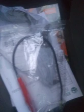 Imán de luz LED de 60cm, herramienta de garaje Flexible, reparación de pastilla magnética, mango de plástico rojo Flexible, agarrador de Metal