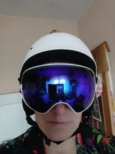 ELAX-Gafas de esquí antiniebla de doble capa, gafas de esquí para nieve y Snowboard, gafas de motonieve para deportes al aire libre