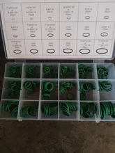Anillos de goma de silicona de anillo O junta NBR VMQ FKM sellado O anillos arandela de nitrilo de oring conjunto Kit de surtido de conjunto de caja de anillo