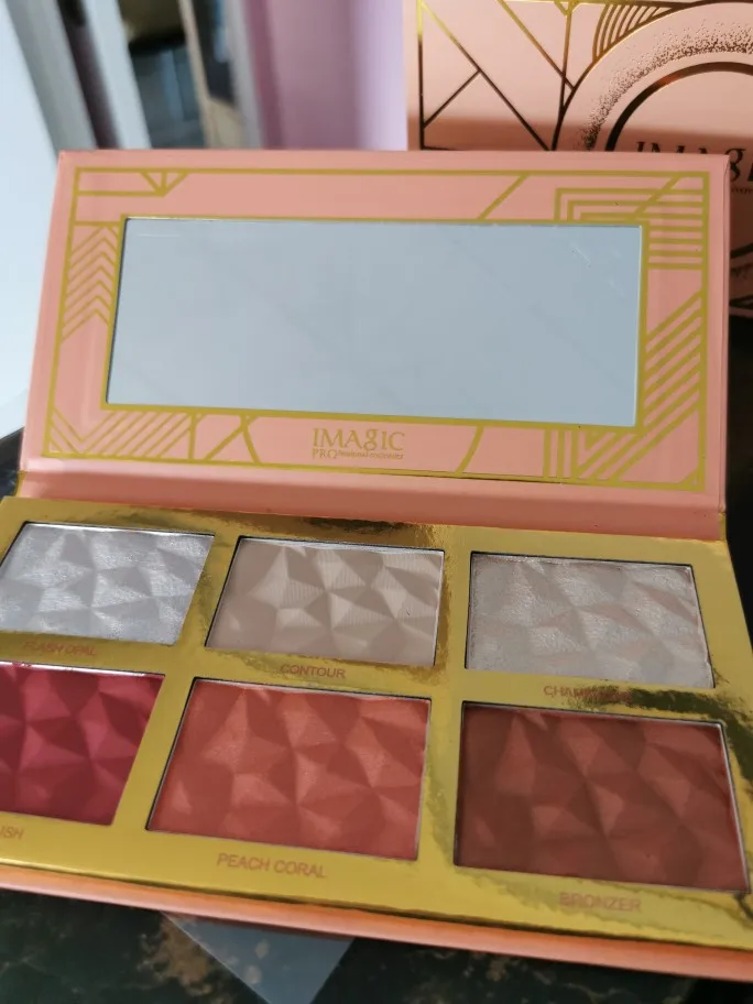 imagic blush and highlighter palette