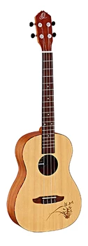 

Ru5-ba Ru series spruce ukulele baritone, matte, Ortega