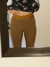 Pantalones de pitillo de talla grande para mujer, polainas de invierno cálidas de terciopelo grueso, ceñido de cintura alta, mallas femeninas, 90H, S-4XL