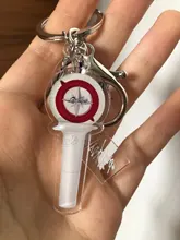 LLavero de acrílico con palo de luz para niños, Mini llavero colgante de alta calidad, k-pop straykids, 1 Uds.