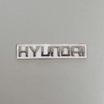 

Inscription Hyundai emblem logo badges 14x2,2 cm. Chrome