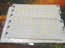 Led Lamp 50W Smart IC Floodlight SMD 2835 Chip 220V Outdoor Long Service Time DIY LED