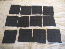 Wall-Panels Pyramid Studio-Treatment Acoustic-Foam Sound-Absorption 12pcs 25--25--5cm