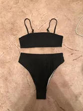 Swimsuit Female Bra-Straps Biquini Push-Up bikini Ztvitality High-Waist Women Solid Padded