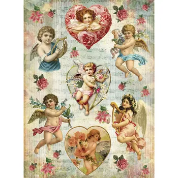 

Rice paper for Decoupage "" craft Premier "", A3, 25 g/m, "amurchiki" "cp05349