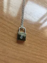 Collar de acero inoxidable chapado en oro para mujer, cadena de eslabones en O chapado en oro, regalo de cumpleaños para mujer