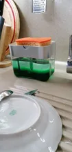 Soap-Dispenser Sponge Caddy Washing-Sponge Kitchen Creative New 2-In-1 with Manual-Press