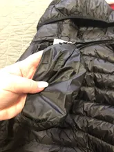 SEDUTMO-Chaqueta de plumón de talla grande 3XL para mujer, chaleco con capucha largo ultraligero, abrigo informal, Parkas delgadas ED913
