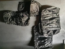 Cubierta para rueda de cochecito de bebé, Protector para ruedas de silla de ruedas a prueba de polvo, funda de tela Oxford antisuciedad para carrito de bebé, 2 uds. Acce