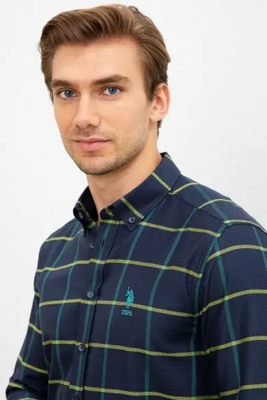 U.S. POLO ASSN. Мужской тканый гомлек