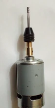 Mini portabrocas electrónico de Rango de sujeción, 0,3-3,5mm, Micro portabrocas para diámetro de 2/2, 3/3, 17/5 y 0mm, eje de Motor eléctrico