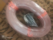 Cable de calefacción de fibra de carbono, cubierta de goma de silicona mejorada, 33 Ohm/m 3mm, 100 metros