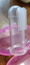 Mordedor para bebé, productos para bebé, juego de dedos para bebé, cepillo de dientes, limpieza Oral, dedo de silicona suave, saludable, caja gratis